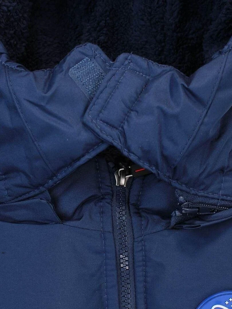 Nasa Doudoune homme imprimé logo Bleu marine