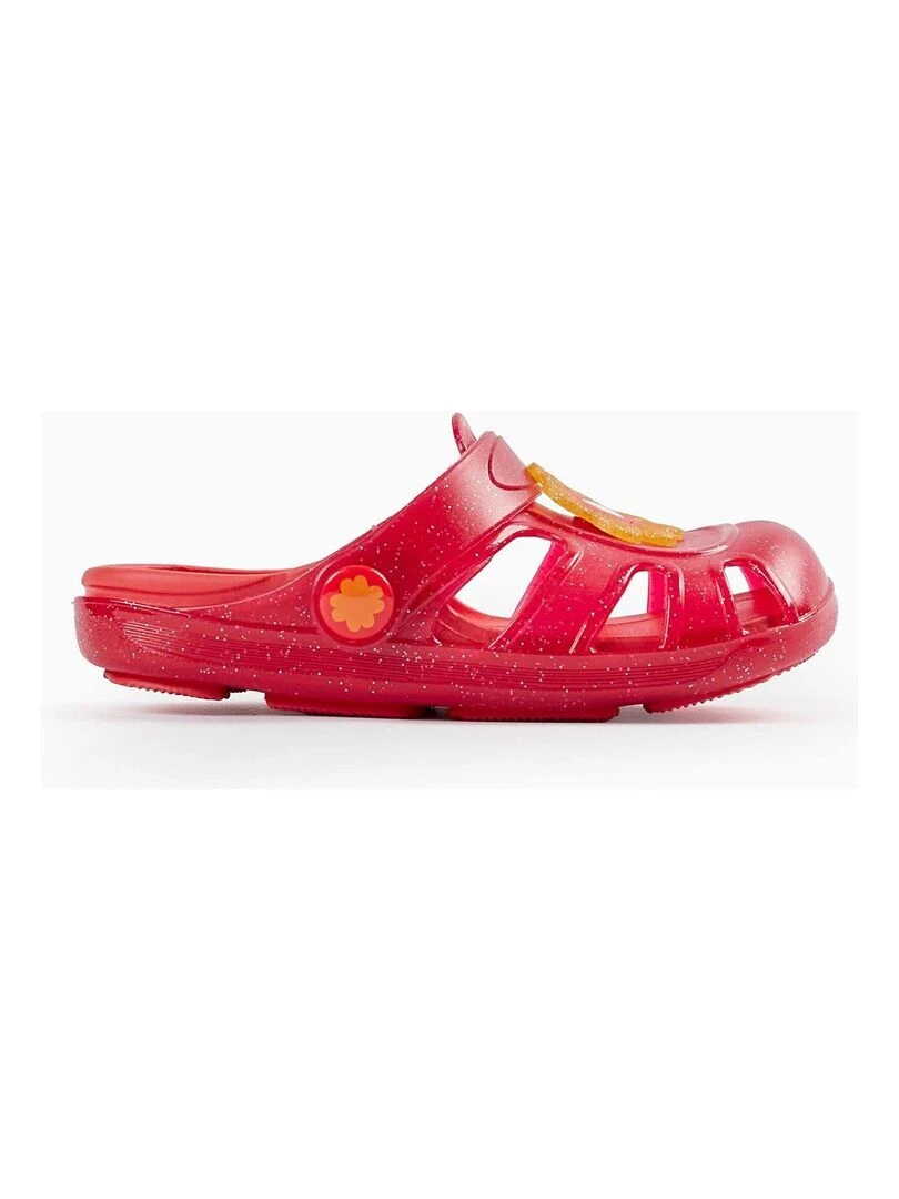 Sandales Clogs pour Bébé Fille 'Flower Delicious' Rose