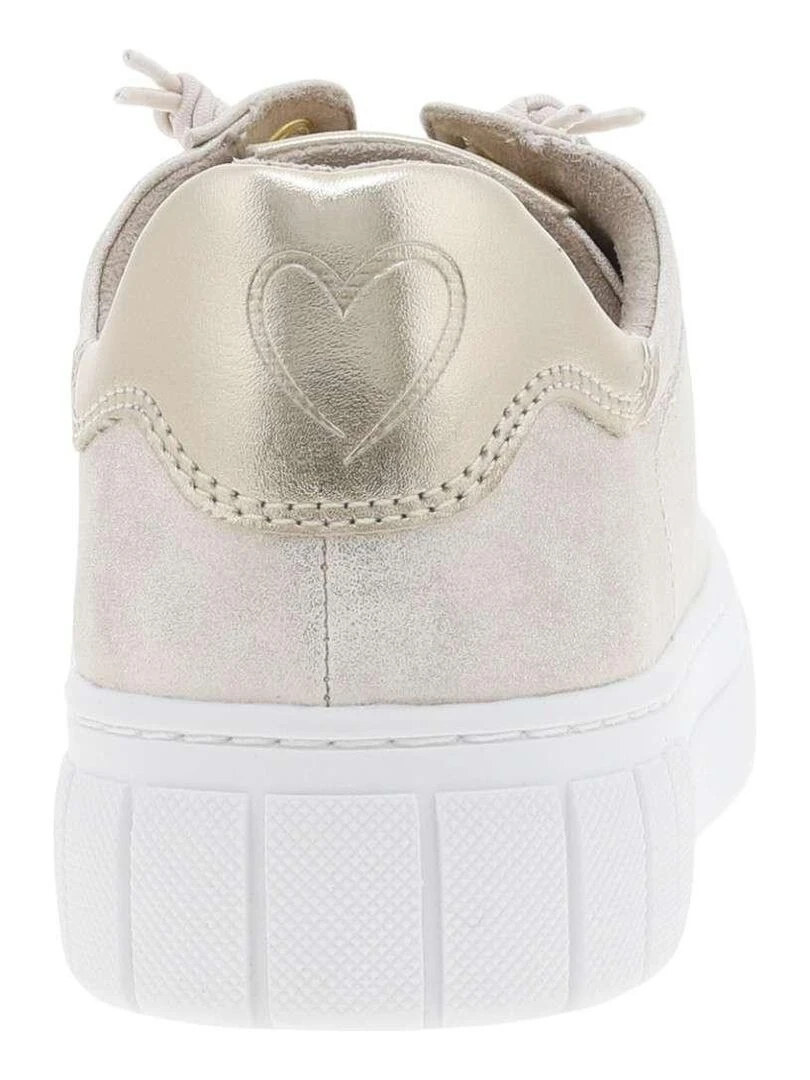 MARCO TOZZI   Baskets basses plateforme   Gris