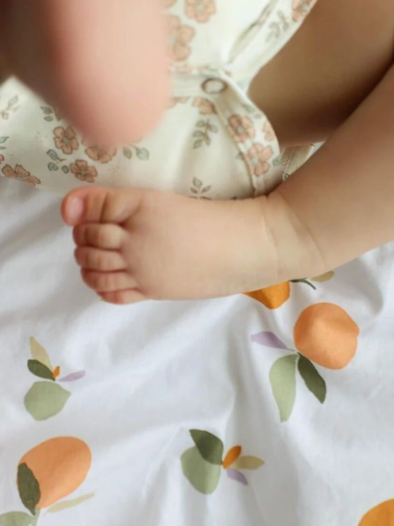 Ma première couverture bébé  Clem   Blanc