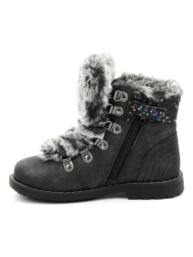 Bottillons Synthetique Stemila   Noir