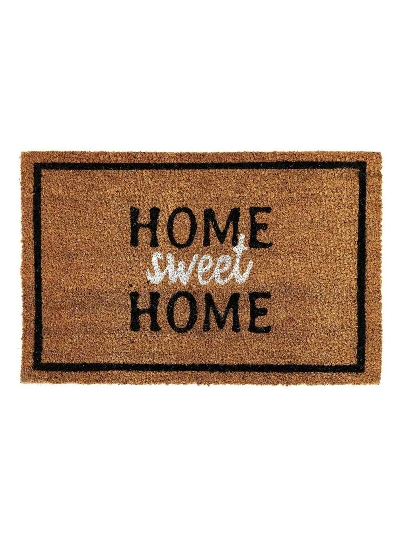 Paillasson Coco 40x60 cm Home Sweet Home Marron