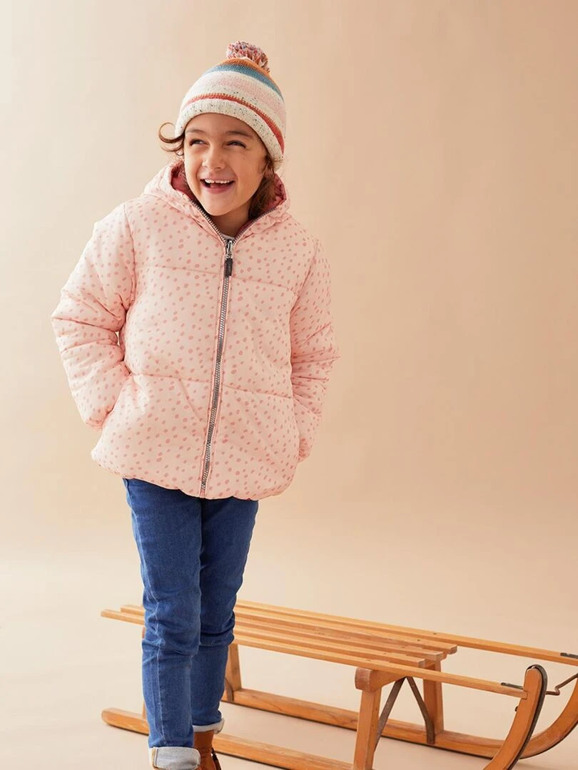 Manteau reversible Noukie's Rose