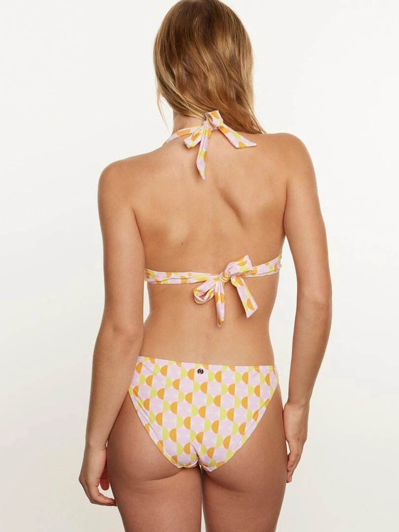 Haut de maillot de bain bandeau SEVENTIES   Brigitte Bardot Bain   Rose
