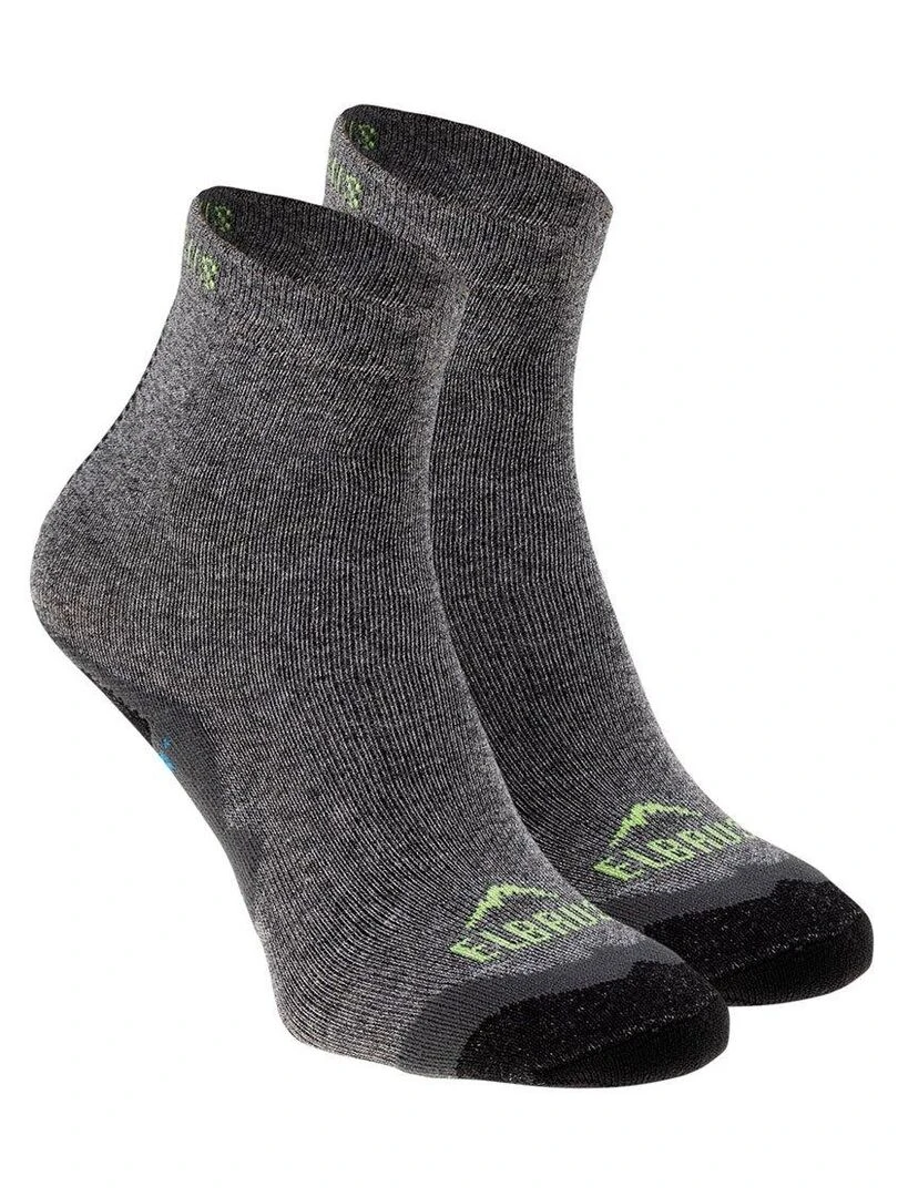 Elbrus Socquettes YINE Gris Noir