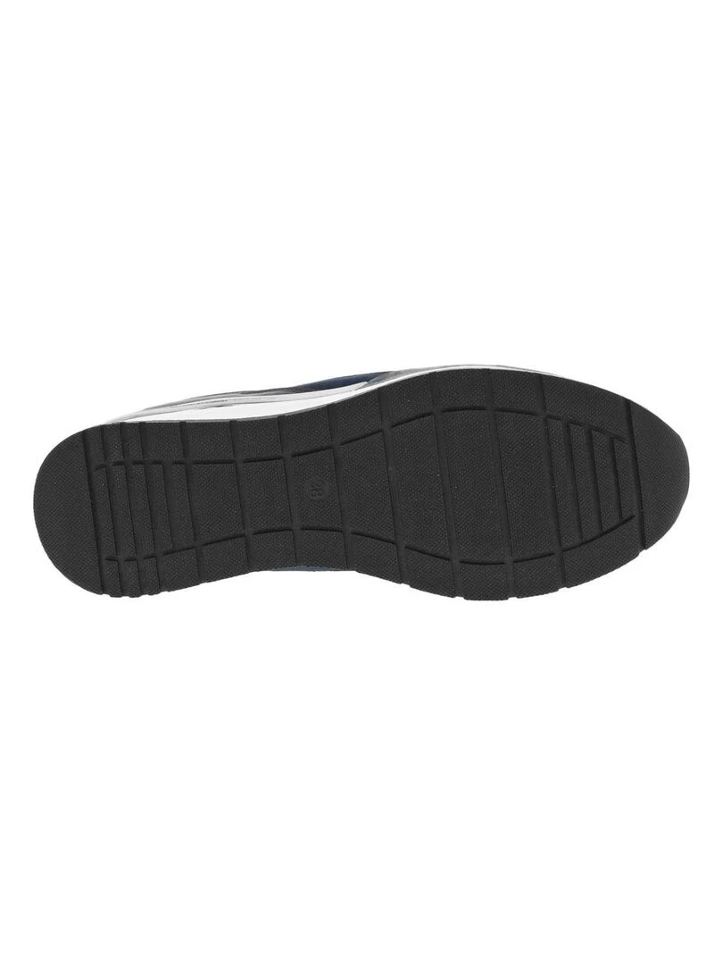 MARCO TOZZI   Baskets talon semi compensée   Bleu marine