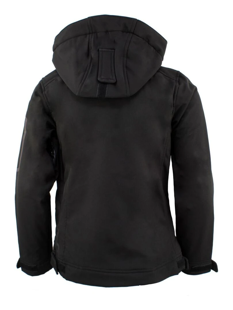 Blouson de ski fille GASOFTIBI PEAK MOUNTAIN Noir Noir