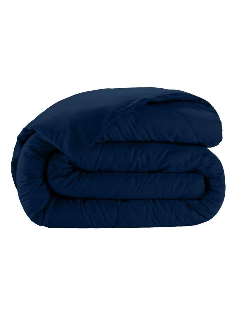 Housse de couette Satin de Coton   Bleu cobalt