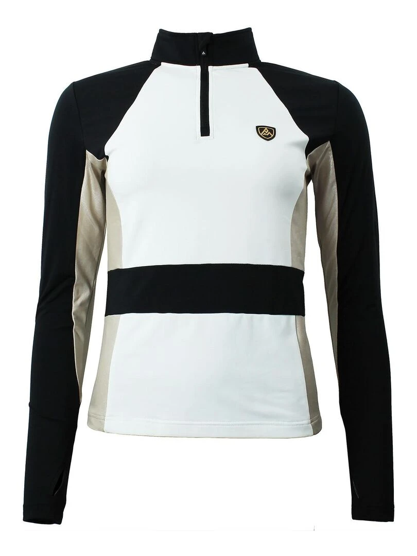 Top technique femme ANATH   Blanc Noir