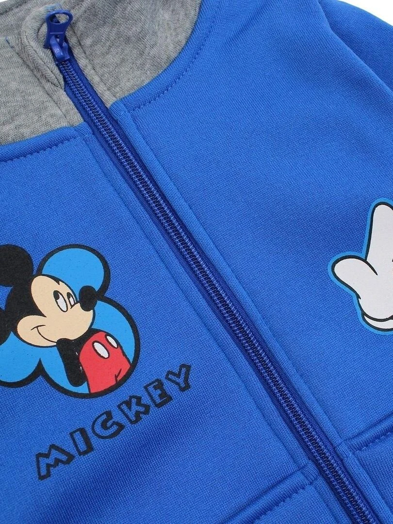 Disney   Veste garçon imprimé Mickey   Bleu