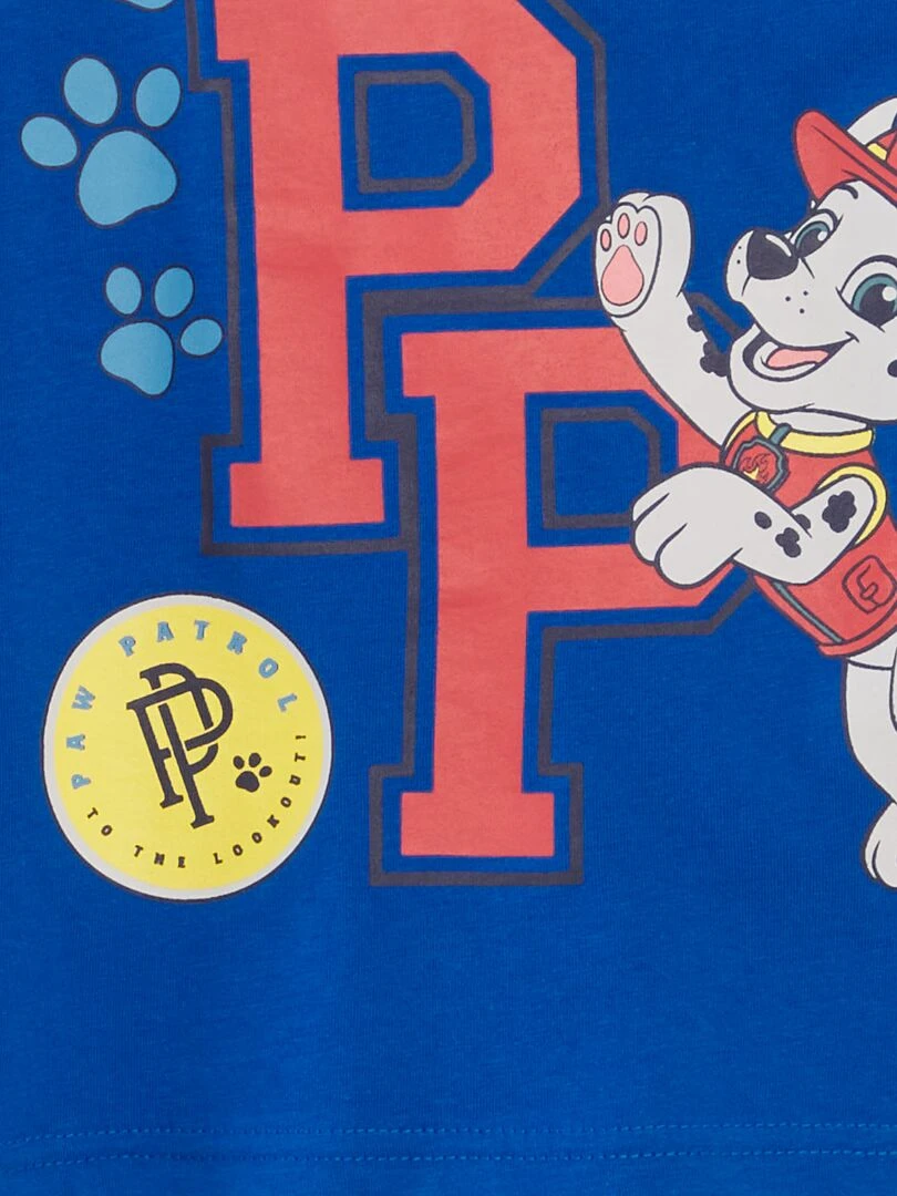 Pyjama short 'Pat' Patrouille' Bleu