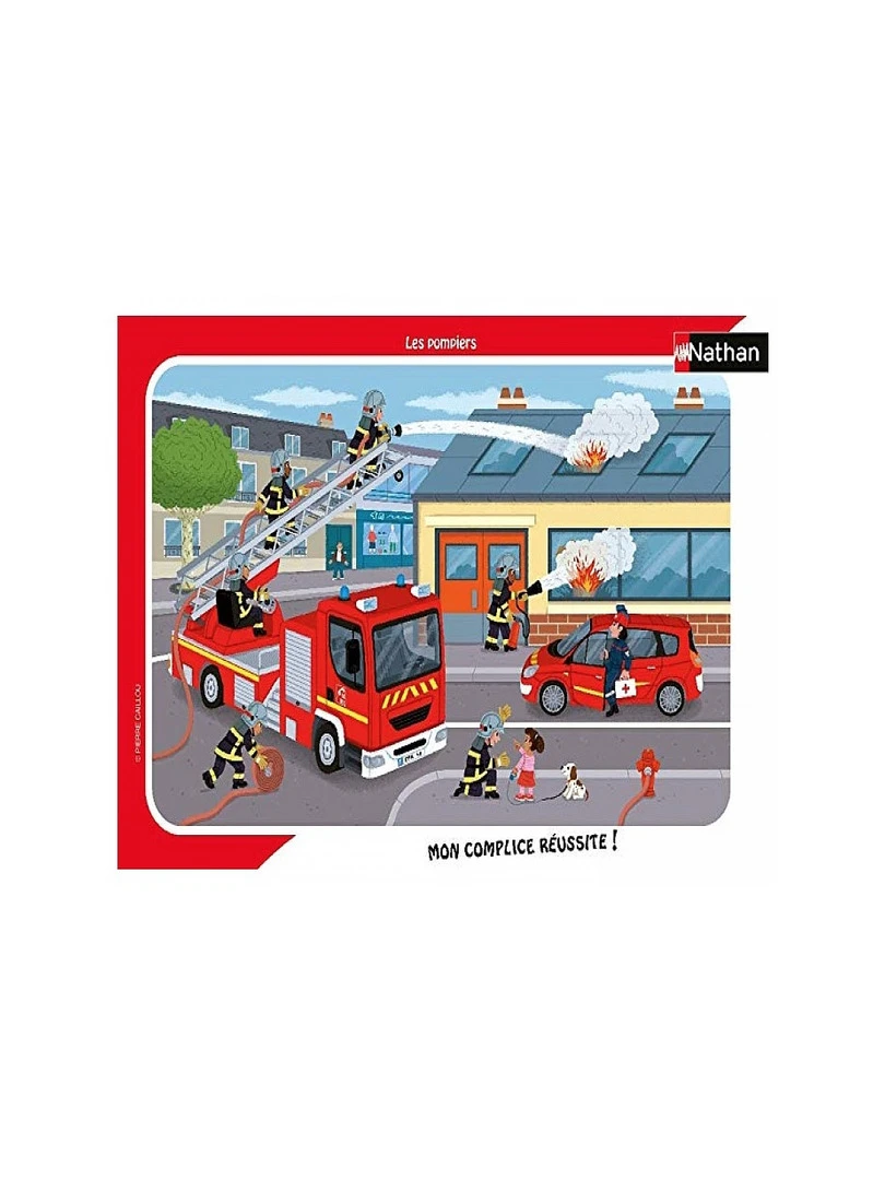 Puzzle 15p Les Pompiers En Actions N/A