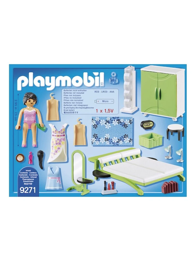9271 Chambre Avec Espace Maquillage  'playmobil' City Life   N/A