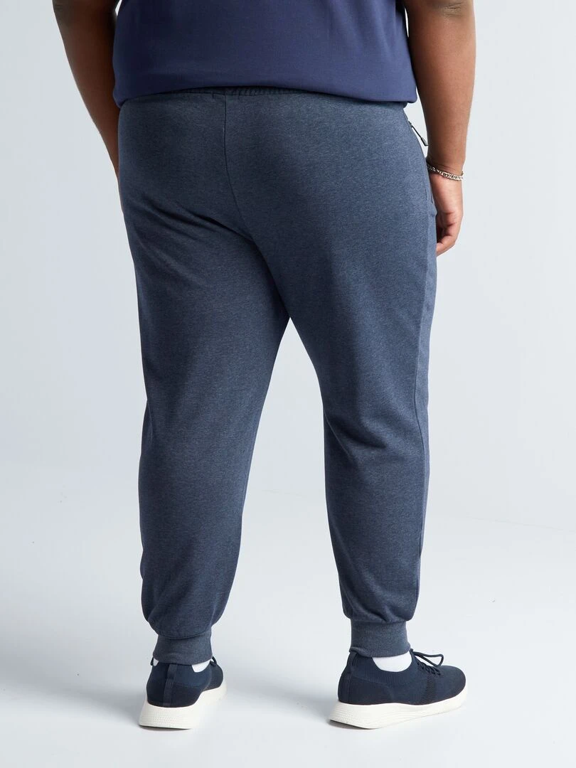 Pantalon de jogging à taille élastiquée   Bleu