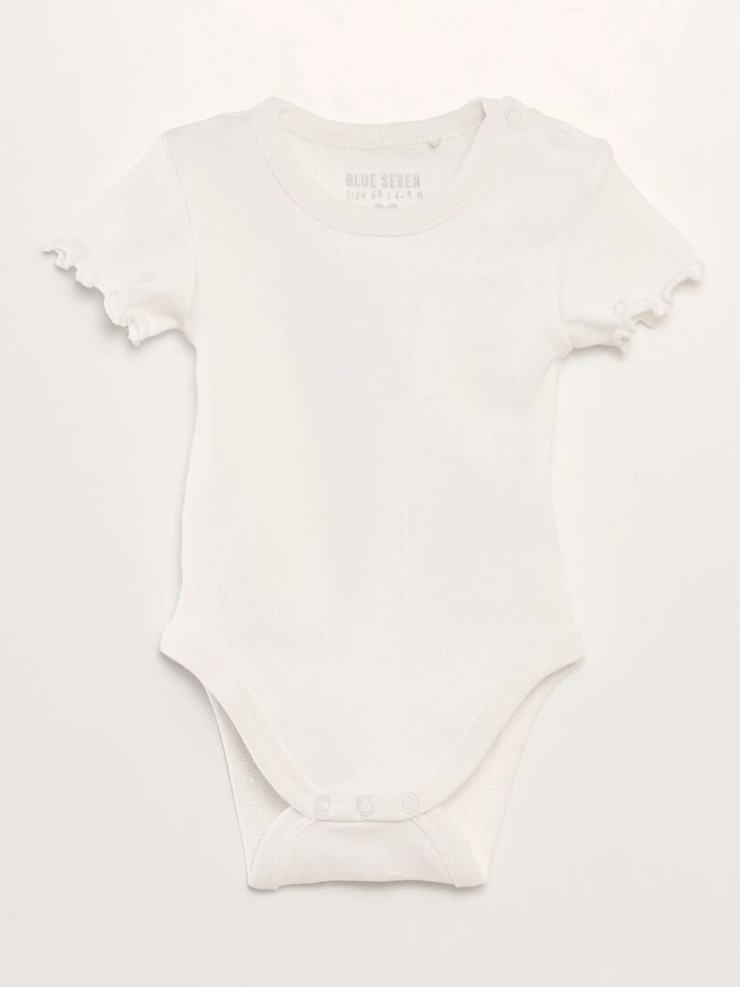 Ensemble bébé barboteuse + body + bandeau   3 pièces   Beige