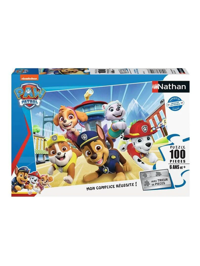 Puzzle 100 pièces : Les Aventures De La Pat'Patrouille (Paw Patrol) N/A