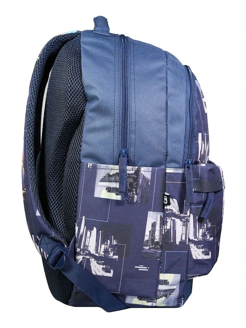 BAGTROTTER Sac à dos 2 compartiments Offshore Ville City Bleu   Bleu