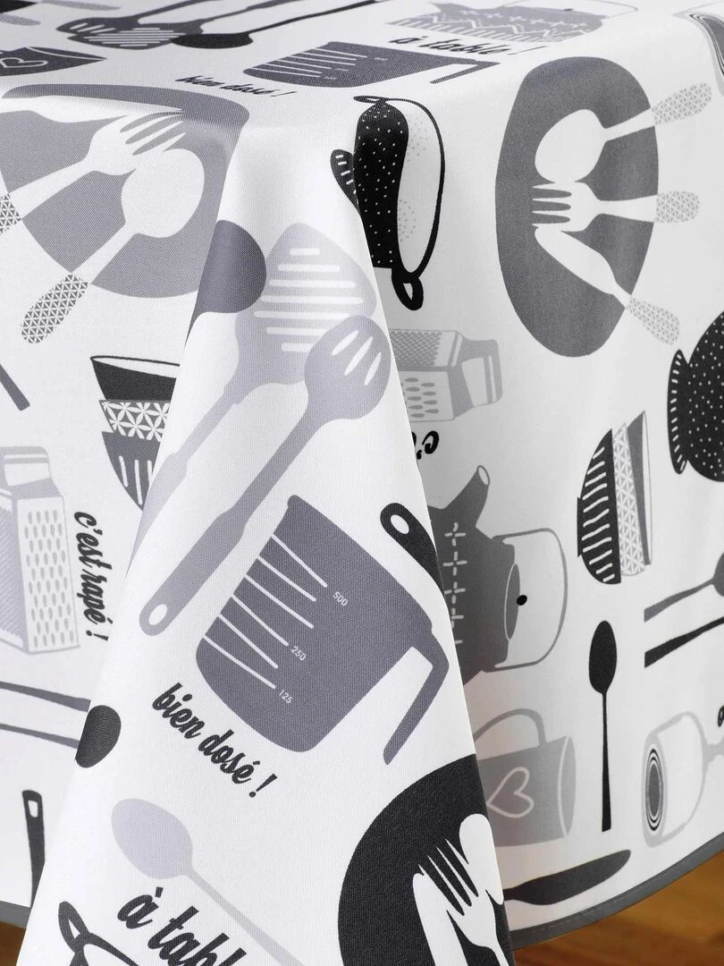 Nappe 150 x 240 cm Kitchen   Blanc