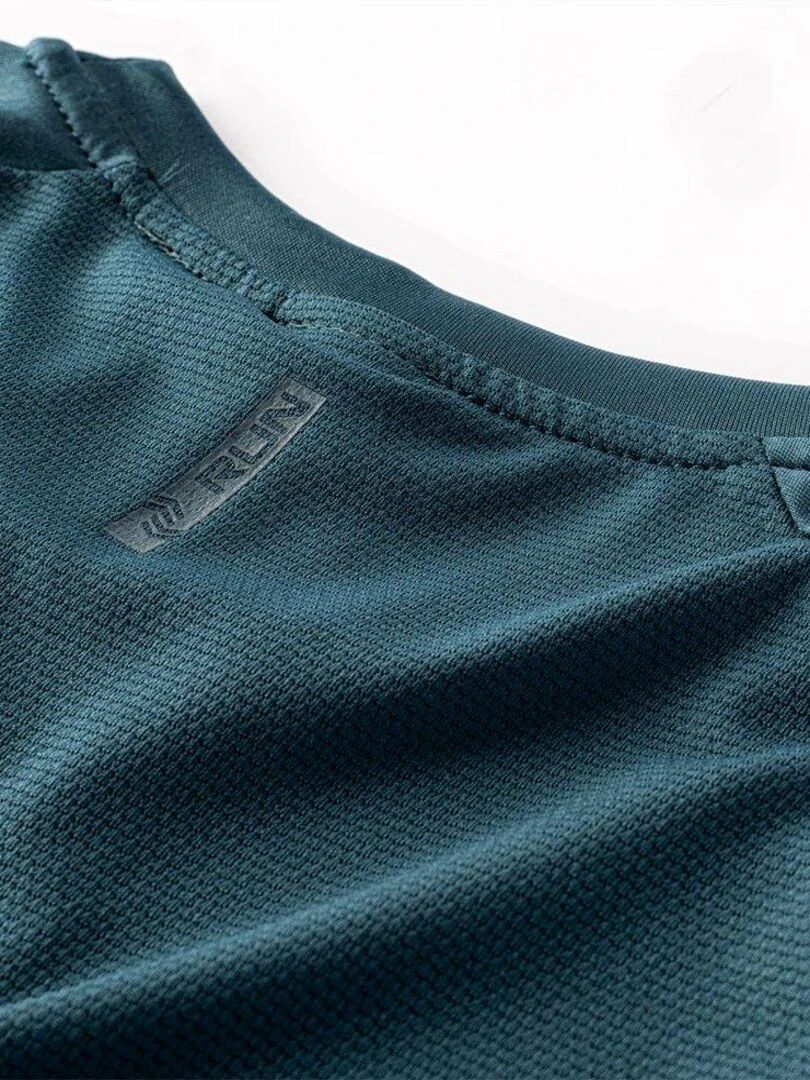 IQ   T shirt HIDA   Bleu Vert