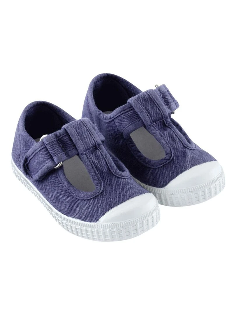 Baskets toile Helly Bleu Bleu