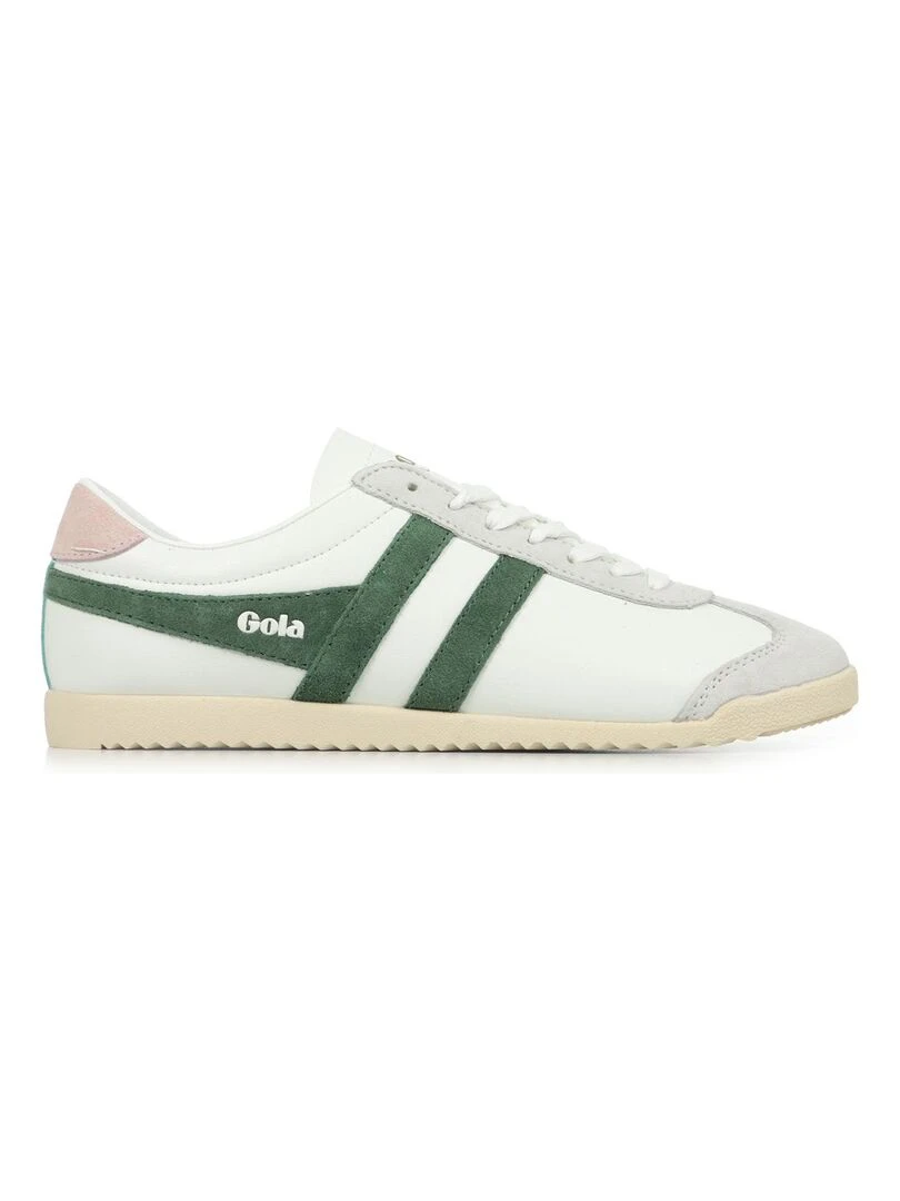 Baskets Gola Bullet Pure Blanc Vert Gris
