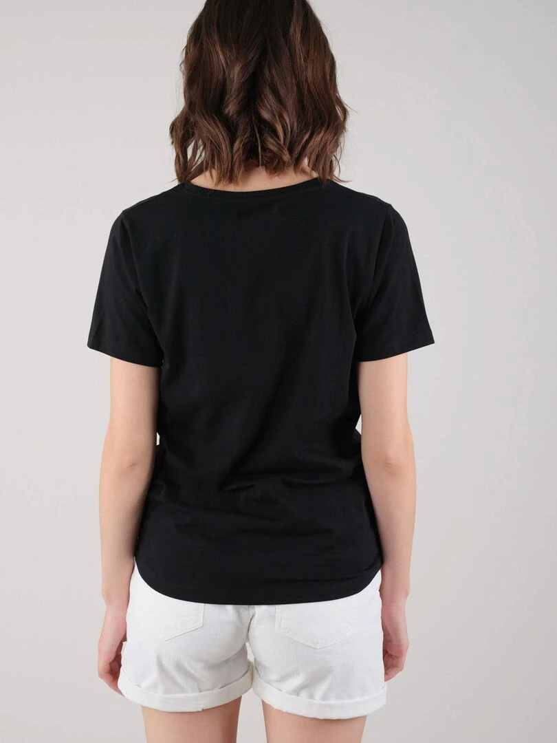 T shirt HELLAS   Noir