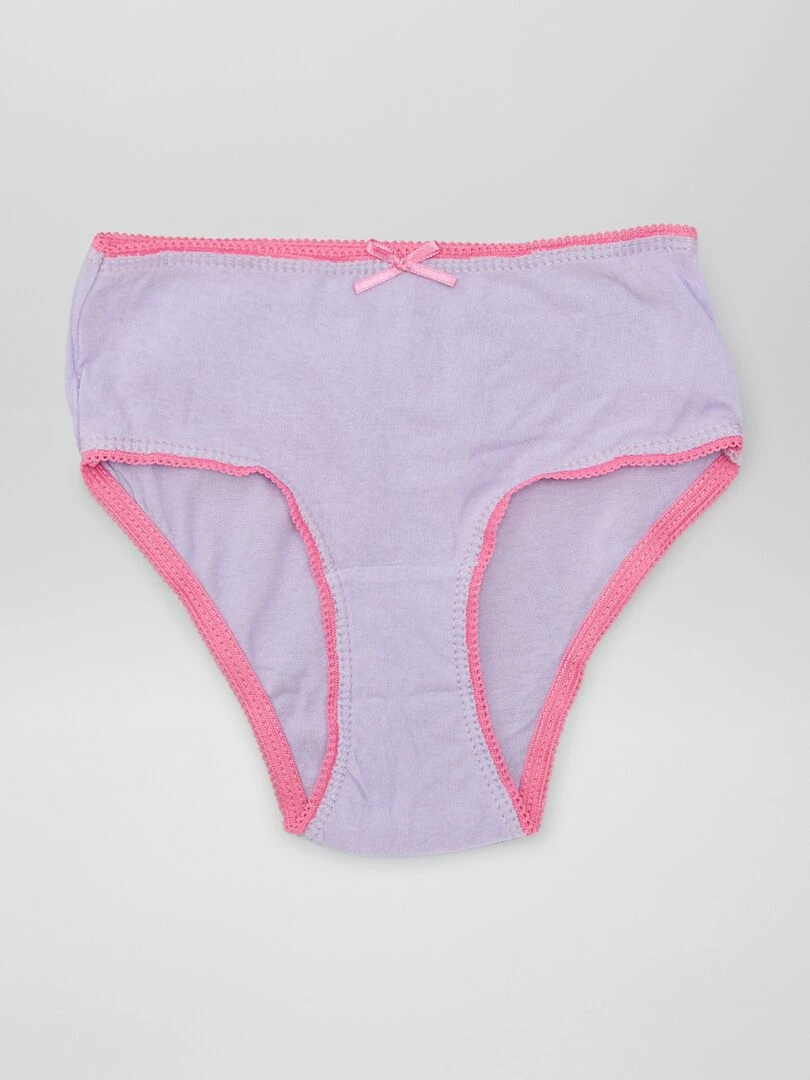 Lot de culottes en coton   3 pièces   ROSE