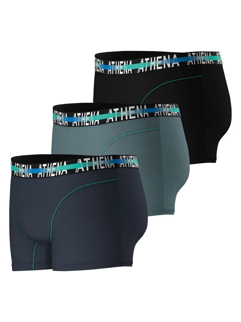 Lot de 3 boxers homme Endurance 24h   Gris