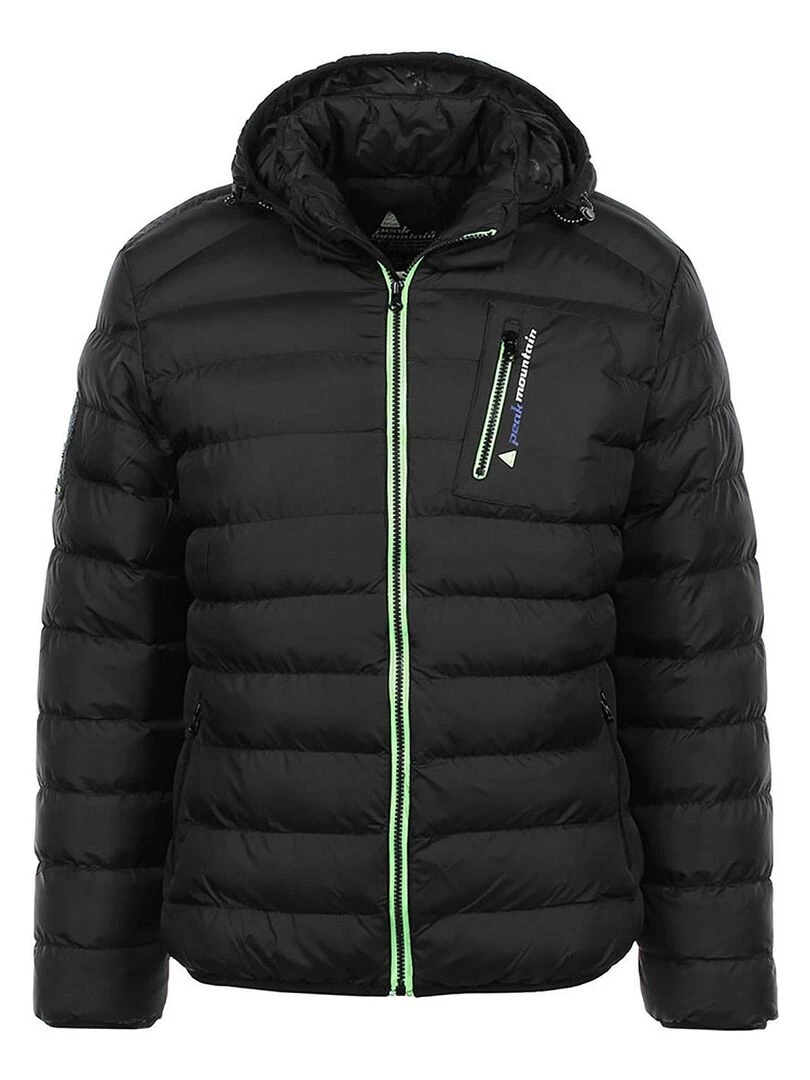Doudoune de ski homme CARFOU PEAK MOUNTAIN Noir Noir