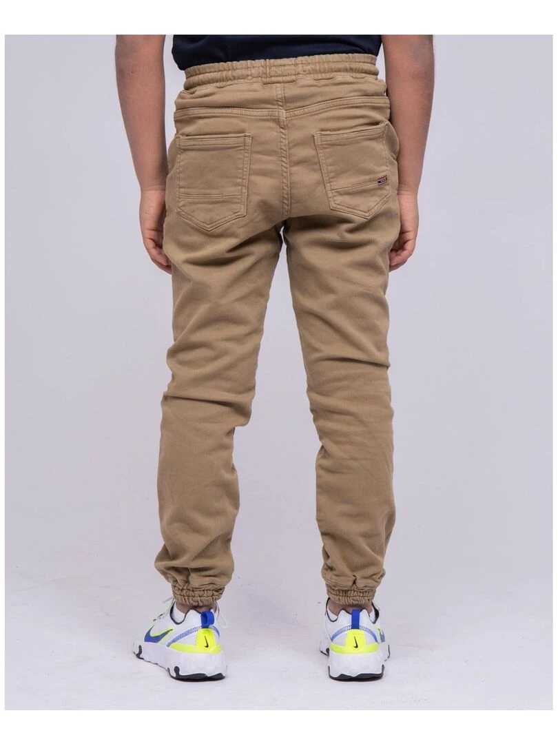 Pantalon battle molleton CLOGO J Beige