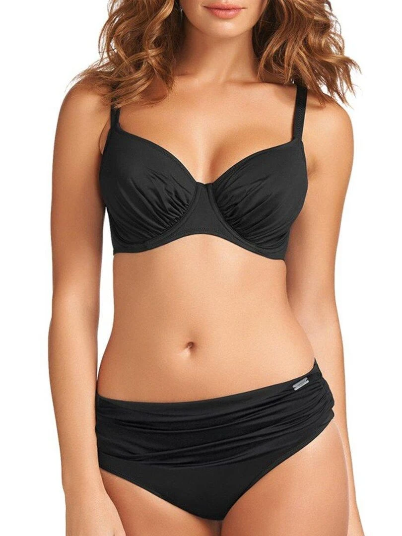 Haut de maillot de bain Versailles minimiseur à armatures   Noir
