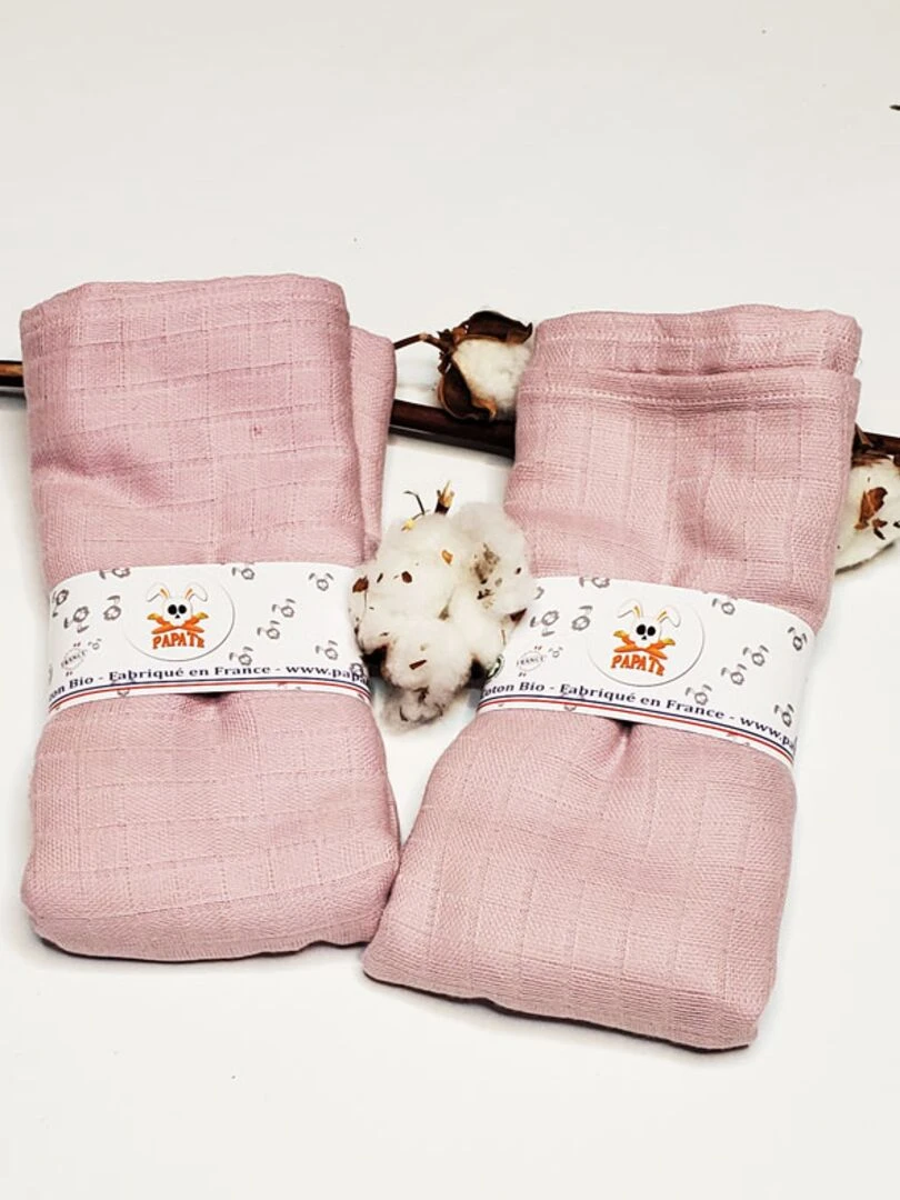 Maxi Lange En Coton Bio Rose   Rose