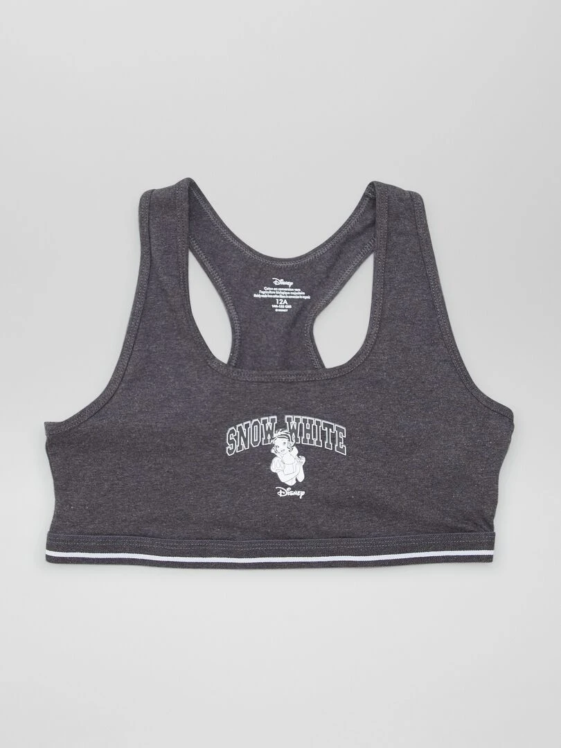 Lot de 2 brassières 'Blanche Neige'   Blanc/Gris