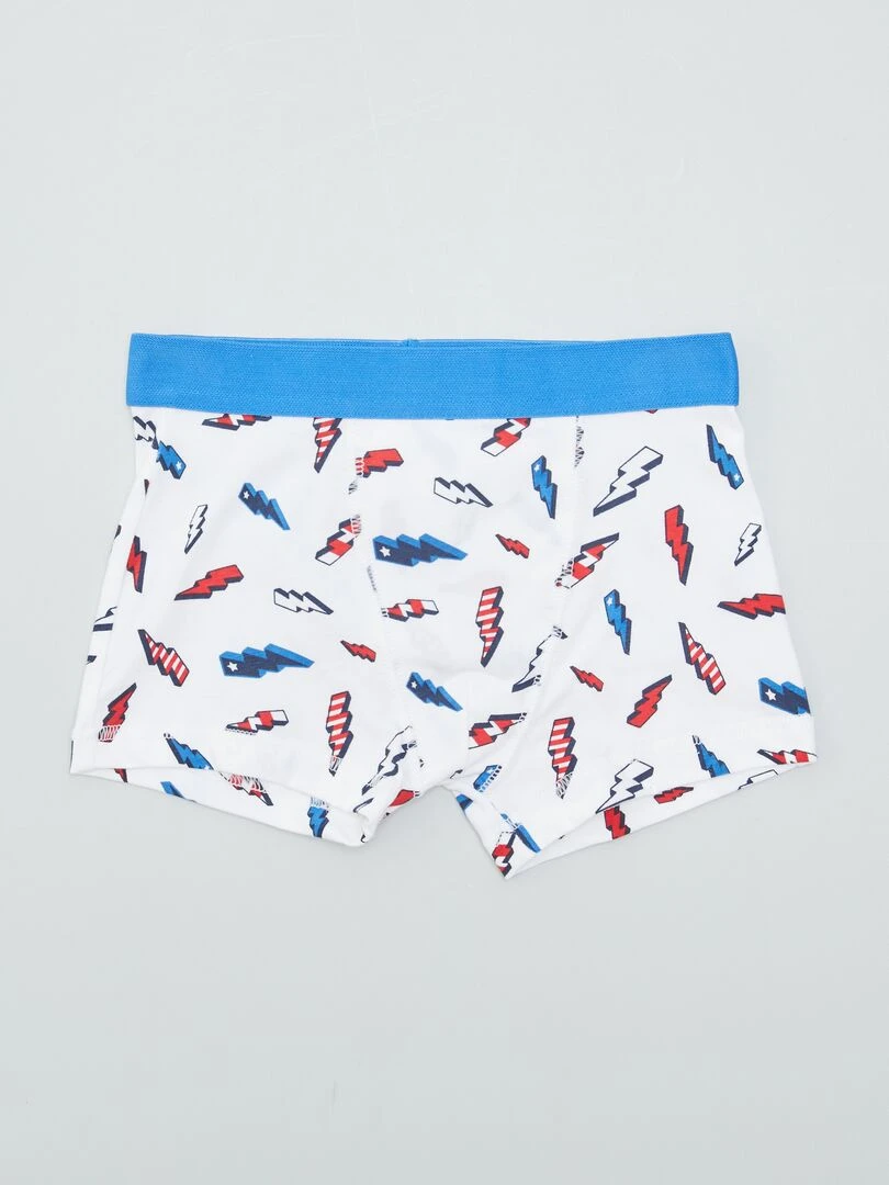 Lot de 3 boxers   Gris/bleu marine/blanc