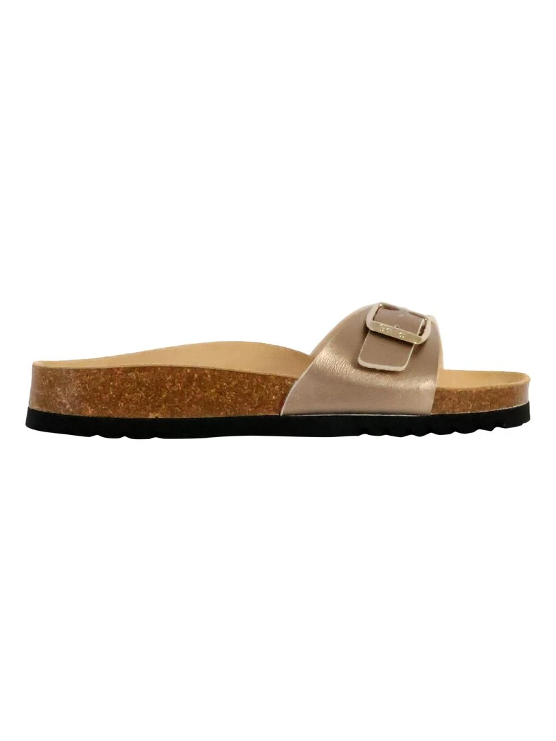 Mules Cuir Scholl Estelle Gris