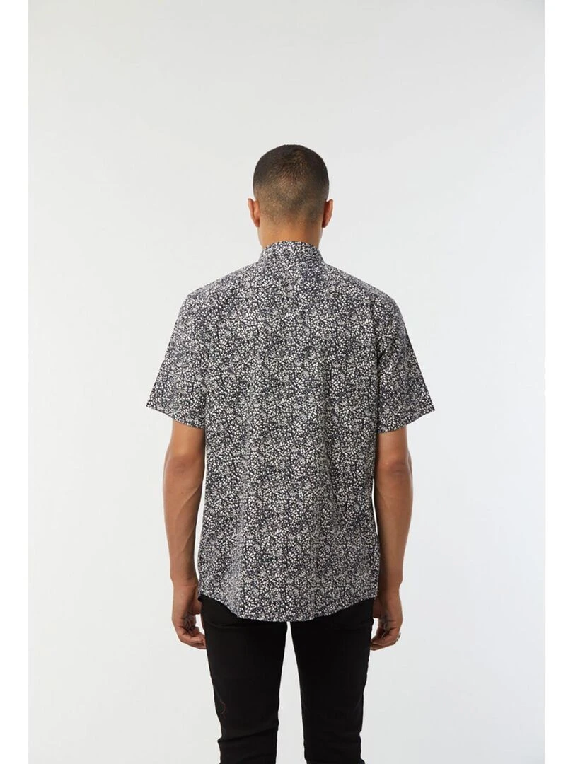 Lee Cooper Chemise manches courtes coton comfort DELER Noir