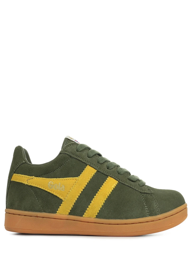 Baskets Equipe Suede Vert olive