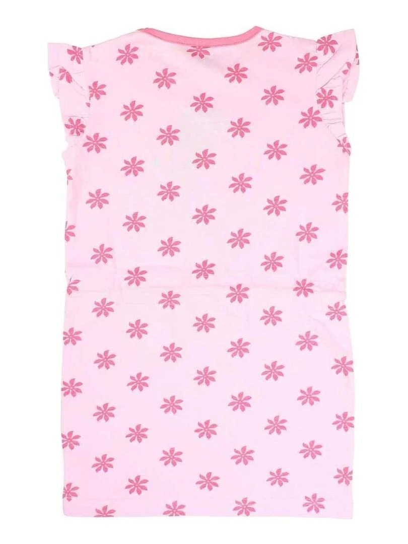 Disney   Robe fille imprimé Lilo Et Stitch en coton   Rose