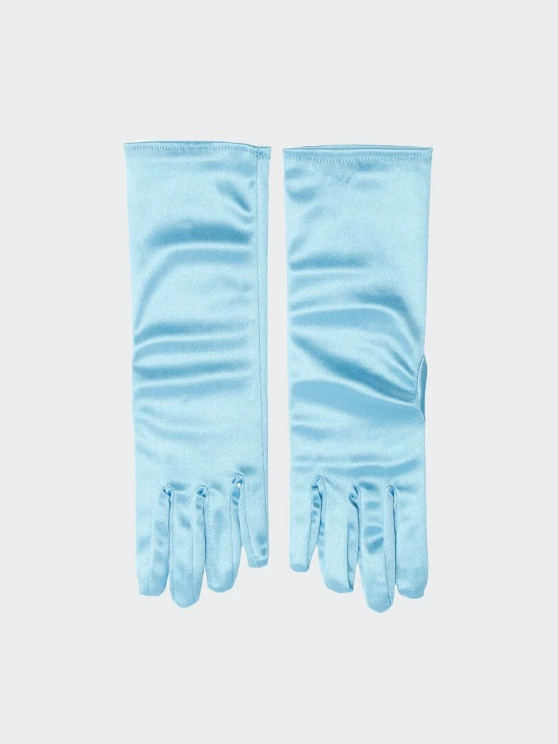Gants de princesse des glaces BLEU_