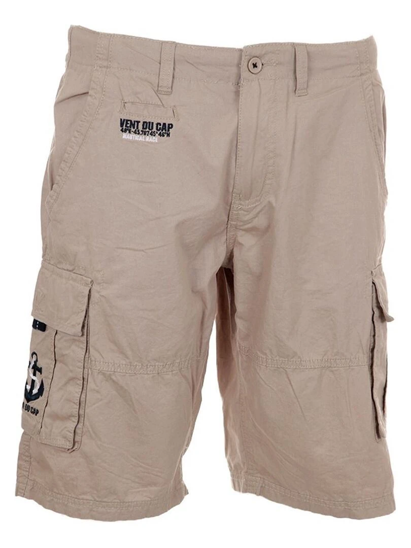Bermuda homme CEBAY VENT DU CAP Gris taupe