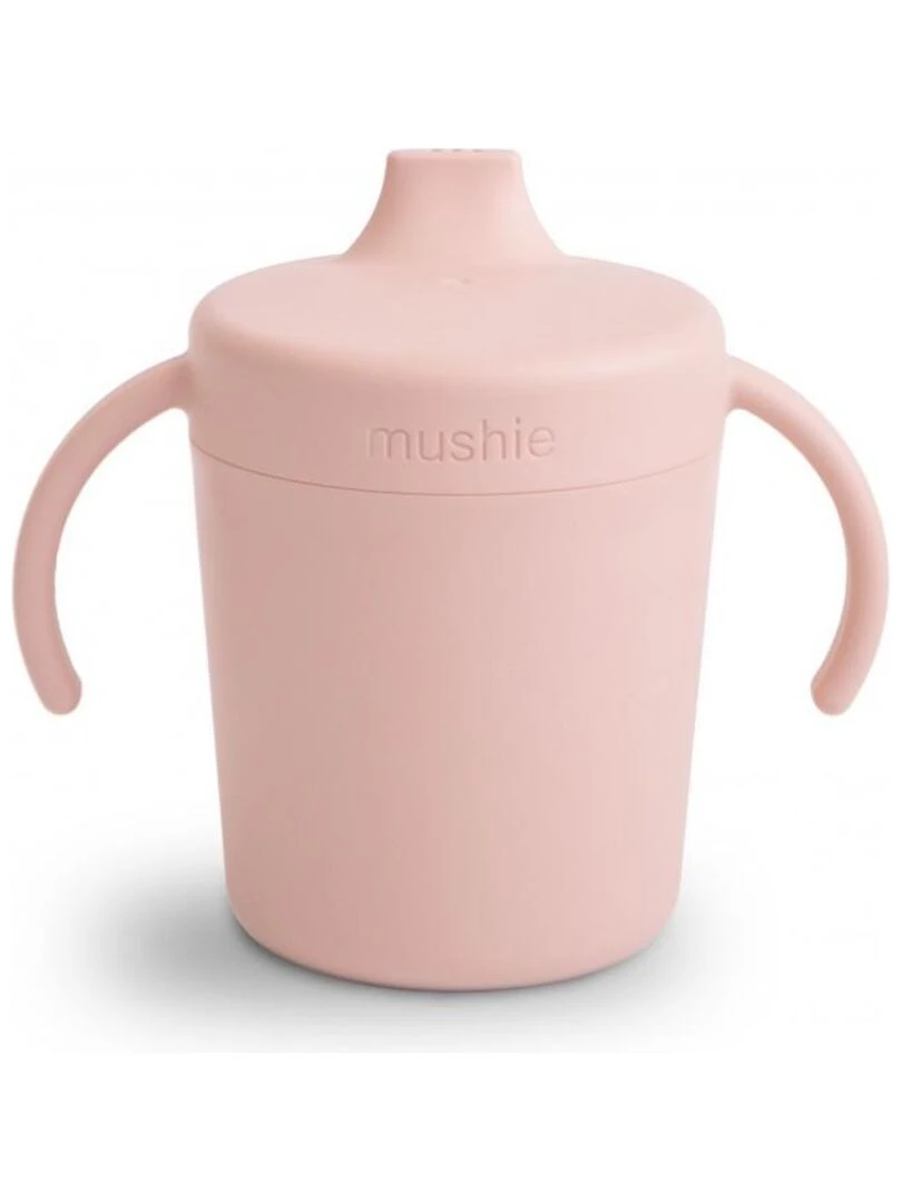 Tasse à boire Mushie Blush Mushie Rouge