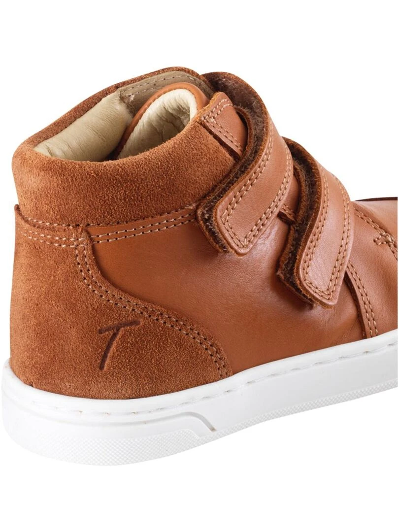 Baskets cuir Sneacky Marron