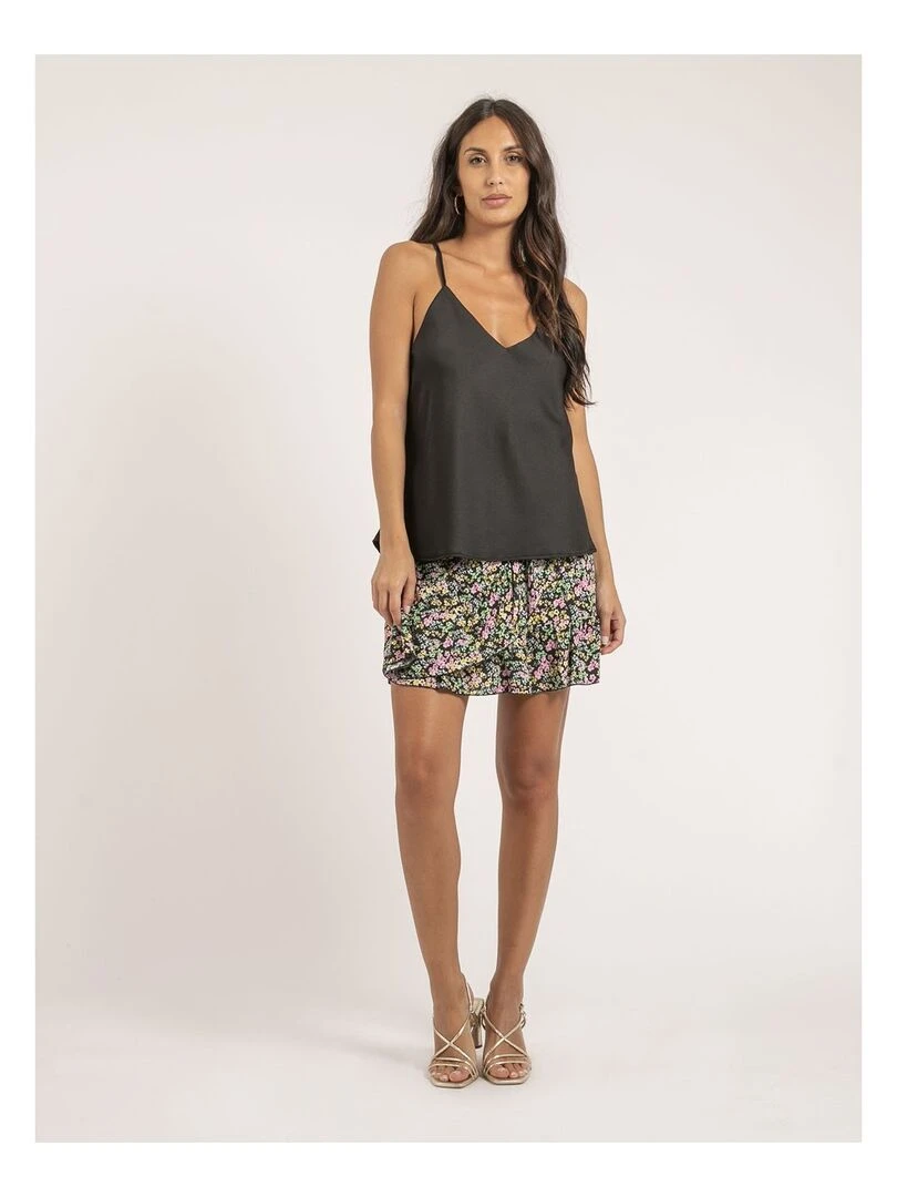 Caraco satin FIDANE   Noir