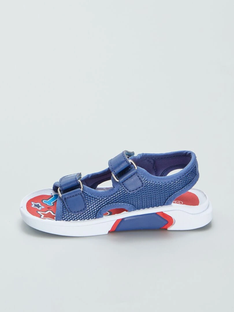 Sandales à scratchs 'Pat 'Patrouille'   bleu