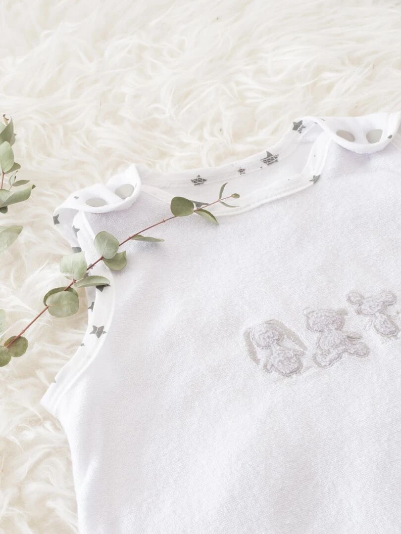 Turbulette bébé été TOG 0.5   Blanc