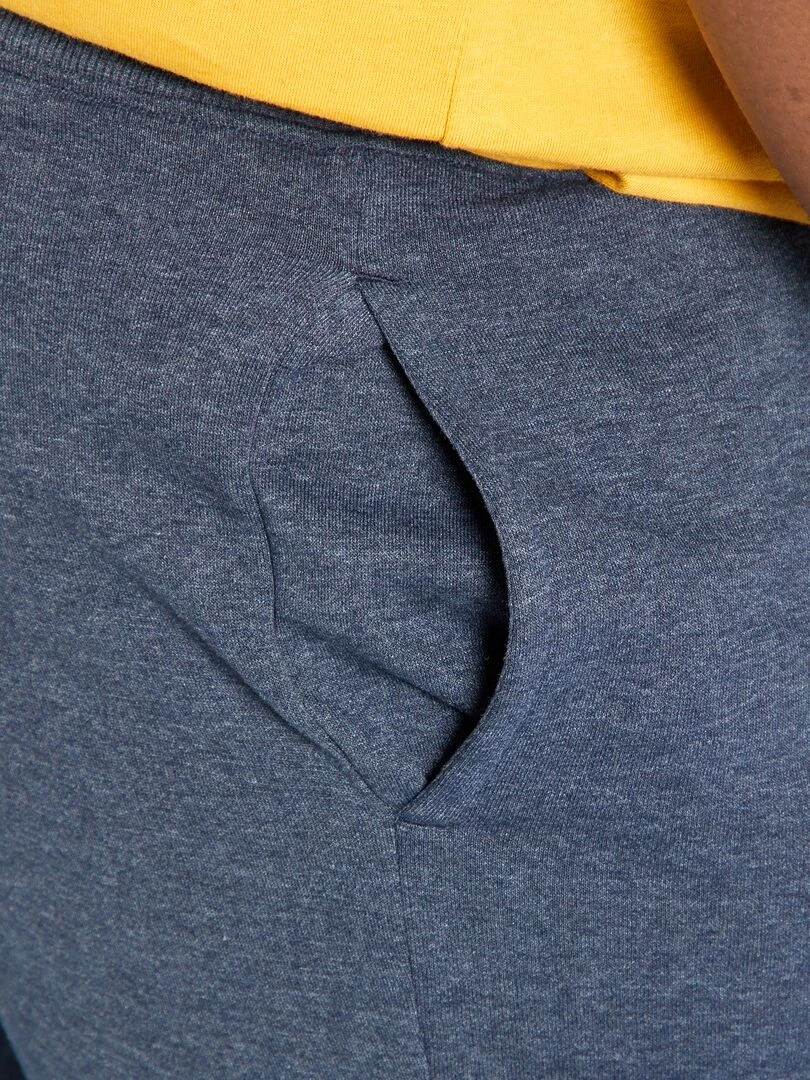Pantalon de jogging en molleton   Bleu