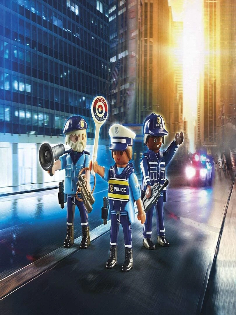 70669 Police Equipe De Policiers  'playmobil' City Action   N/A