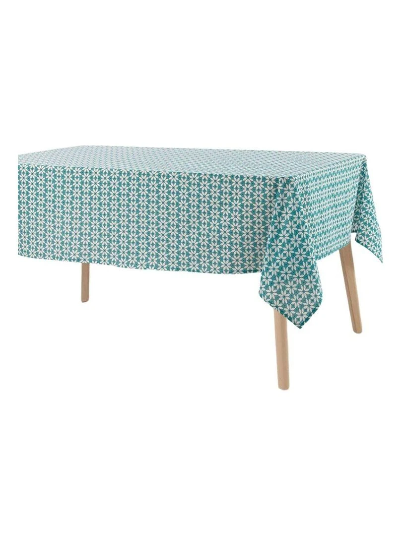 Nappe rectangulaire Roma Bleu turquoise
