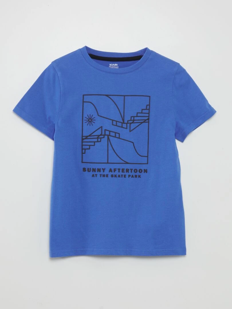 Tee shirt imprimé   Violet