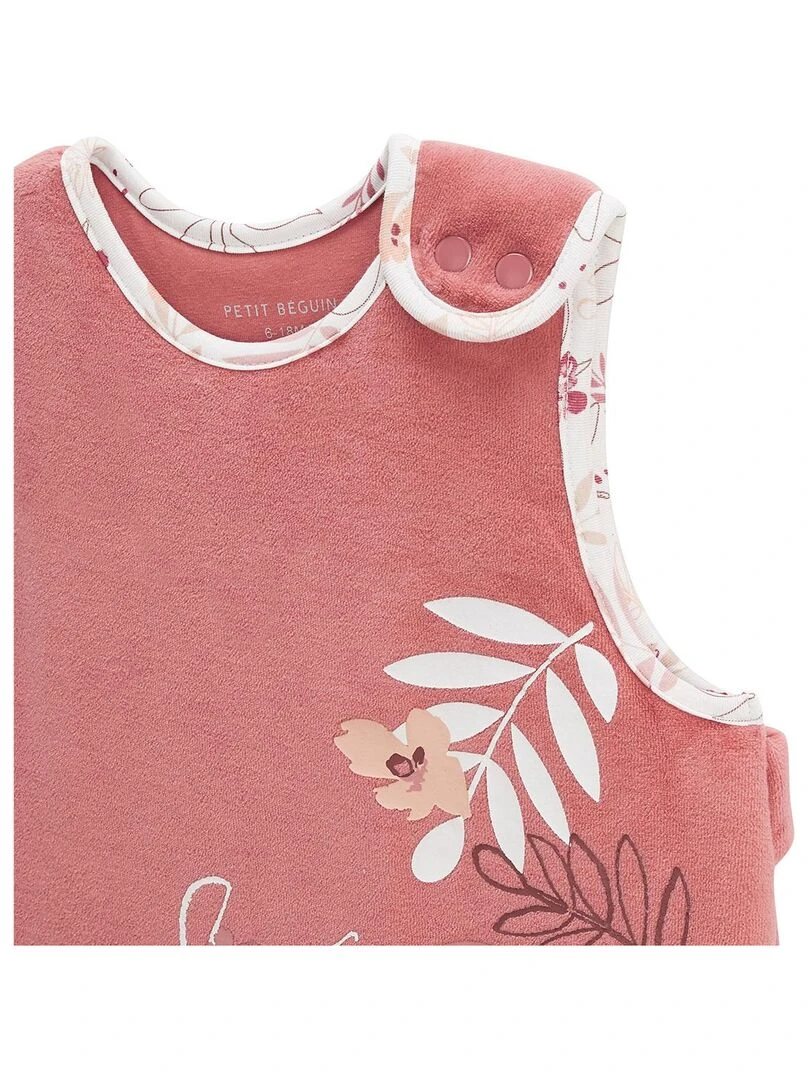 Gigoteuse TOG 2 en velours Oma Biche   Rose